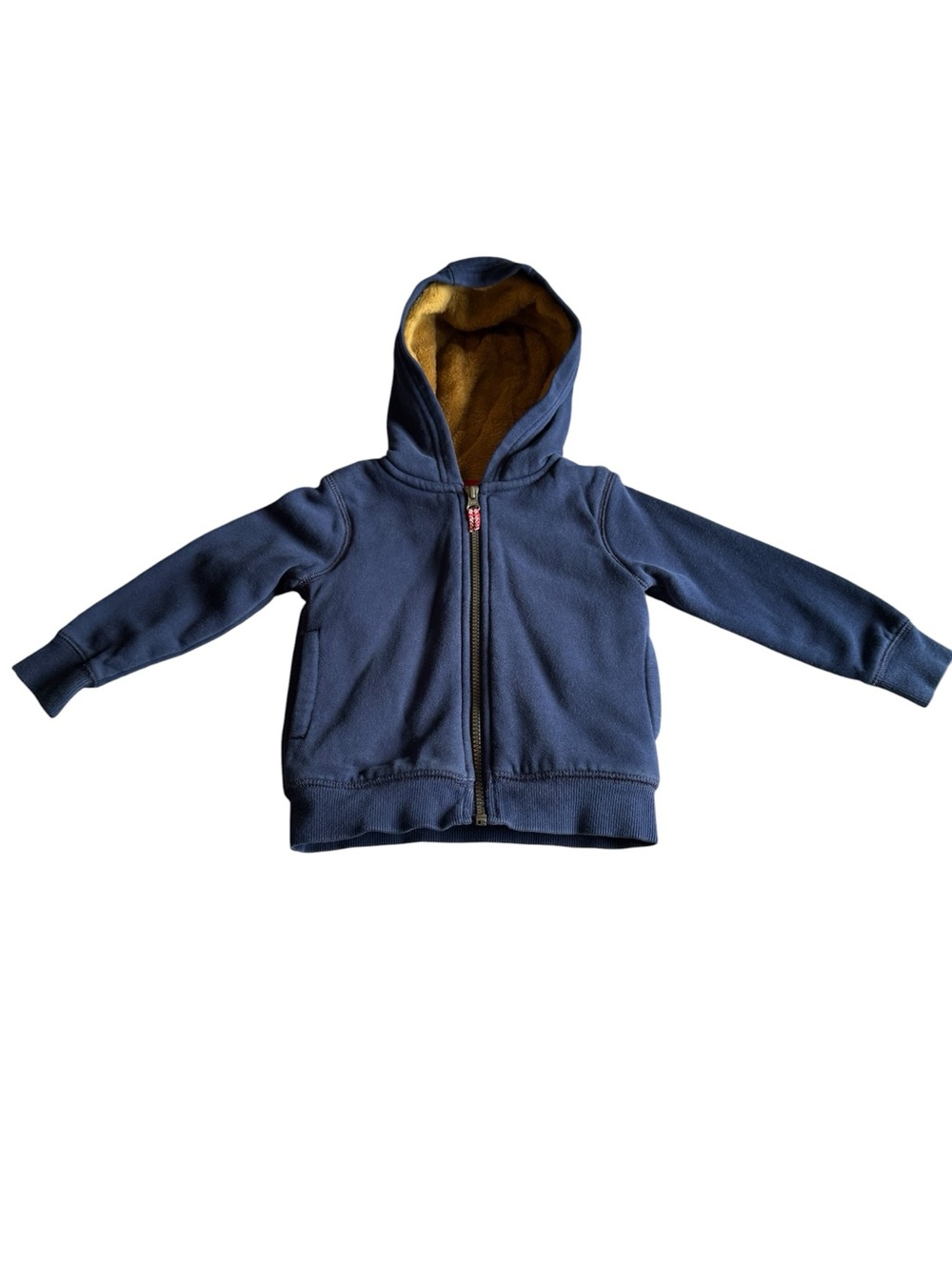 Carter's Navy Full Zip Hoodie with Thick Fleece Lining